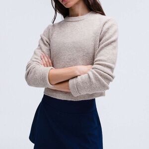 Lululemon Athletica Alpaca Wool-Blend Crop Sweater XS